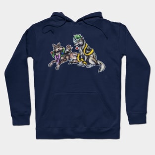 Holiday Wolves Hoodie